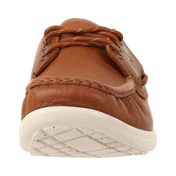 SAS Decksider 2430-281 Men\'s US 13 Old Sand Leather Moc Toe Boat Shoe ZOGG1191 main image 4